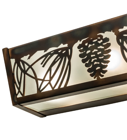 36" Wide Mountain Pine Vanity Light