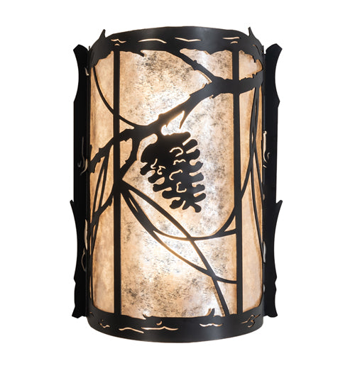 10" Wide Whispering Pines Wall Sconce