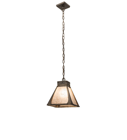 10" Wide Ferro Pendant