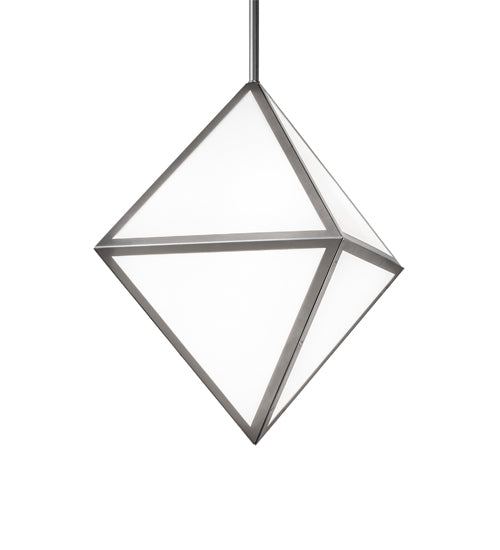 18" Square Argyle Pendant