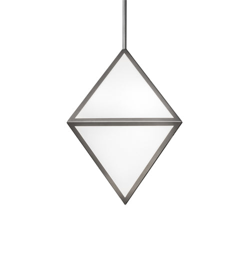 18" Square Argyle Pendant