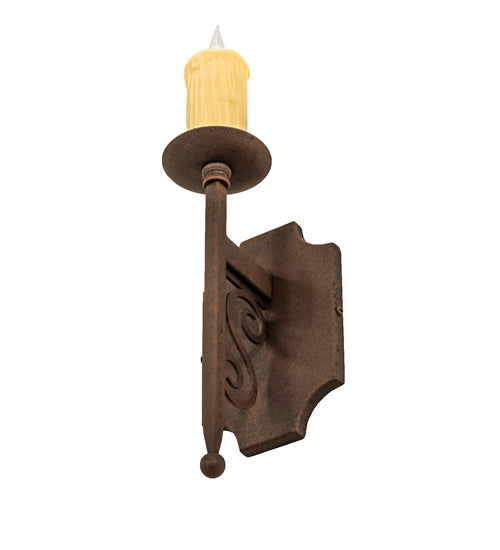 5" Wide Toscano 1 Light Wall Sconce