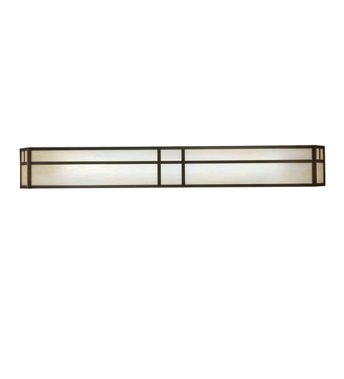 50" Wide Hyde Park Double Bar Mission Wall Sconce