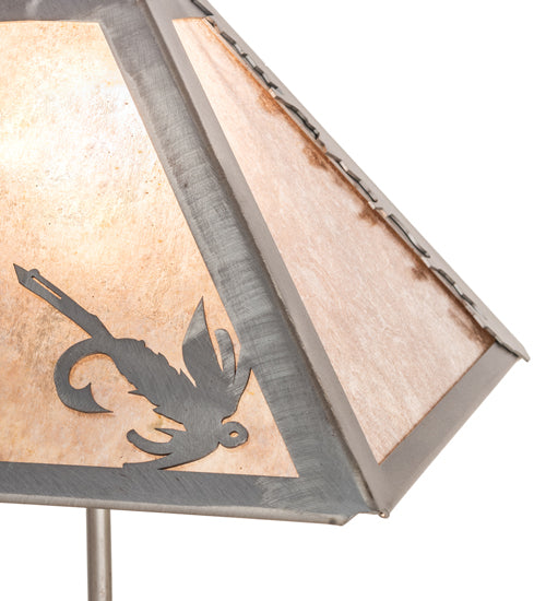 21" High Leaping Trout Table Lamp