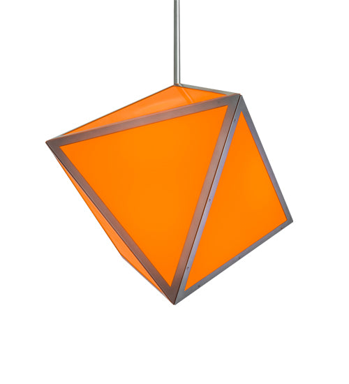 18" Square Argyle Pendant