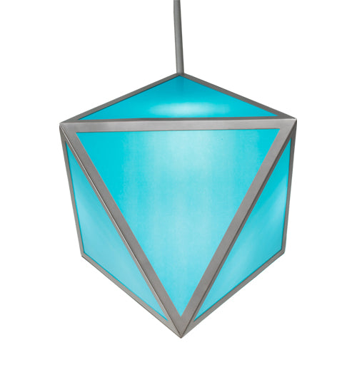 18" Square Argyle Pendant