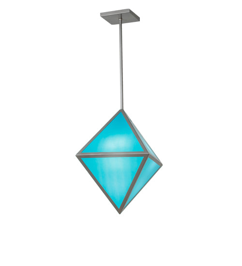 18" Square Argyle Pendant