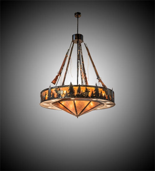 76.5" Wide Roosevelt Inverted Pendant