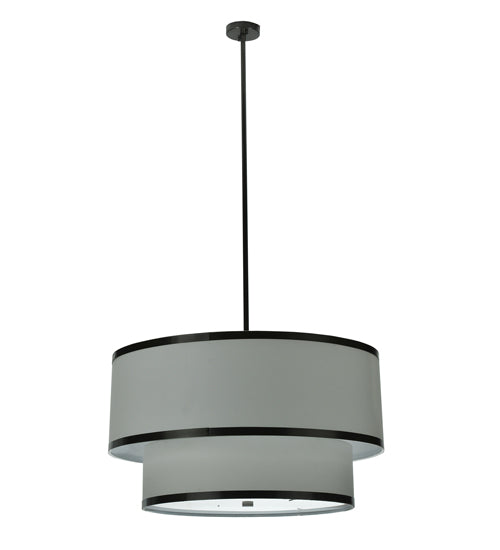 36" Wide Cilindro 2 Tier Textrene Pendant