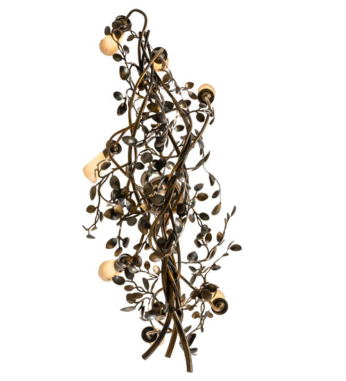 46" Long Vinca Vine 7 Light Chandelier