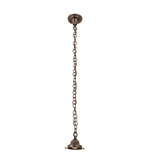 9" Wide Revival Schoolhouse Deco Cone Mini Pendant