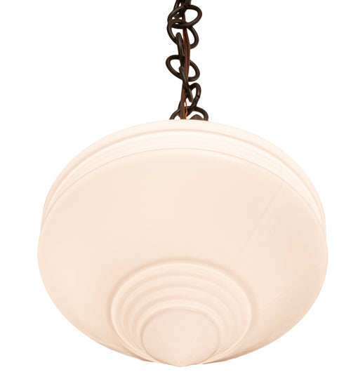 9" Wide Revival Schoolhouse Deco Cone Mini Pendant