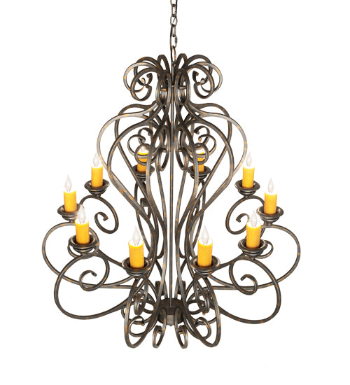 42" Wide Fernando 10 Light Chandelier