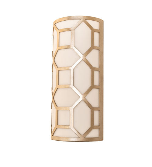 8" Wide Cilindro Mosaic Wall Sconce