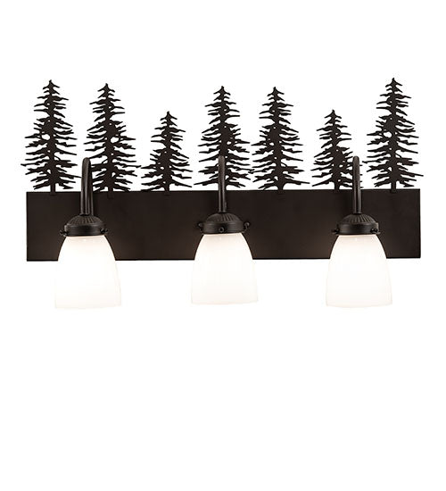 24" Wide Tall Pines 3 Light Vanity Light