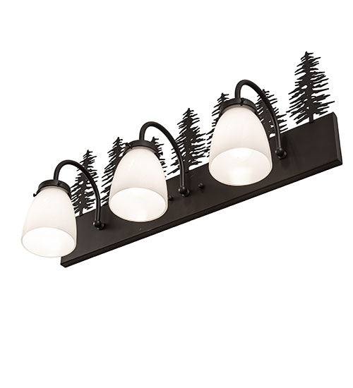 24" Wide Tall Pines 3 Light Vanity Light