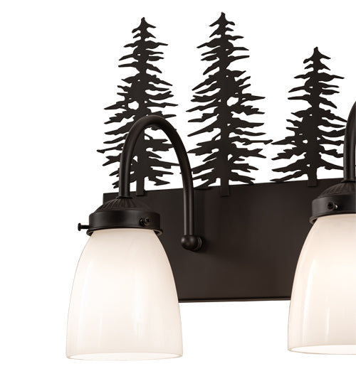 24" Wide Tall Pines 3 Light Vanity Light