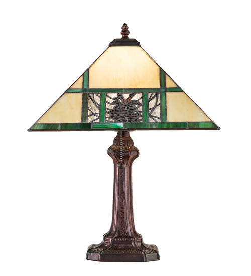 19" High Pinecone Ridge Table Lamp