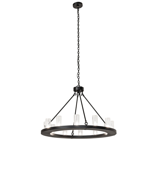 42" Wide Loxley 12 Light Chandelier