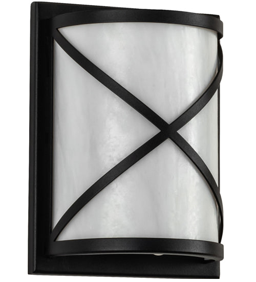 6" Wide Whitewing Wall Sconce