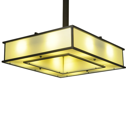 29" Long Piazza Oblong Pendant