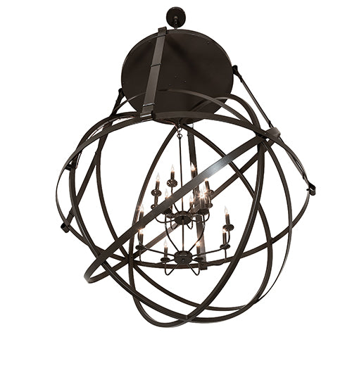 60" Wide Gimbal Grinado Chandelier