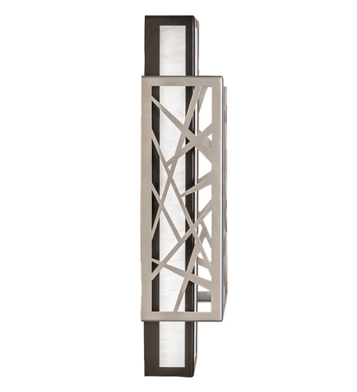 8" Wide Quadrato Rich Umador Wall Sconce