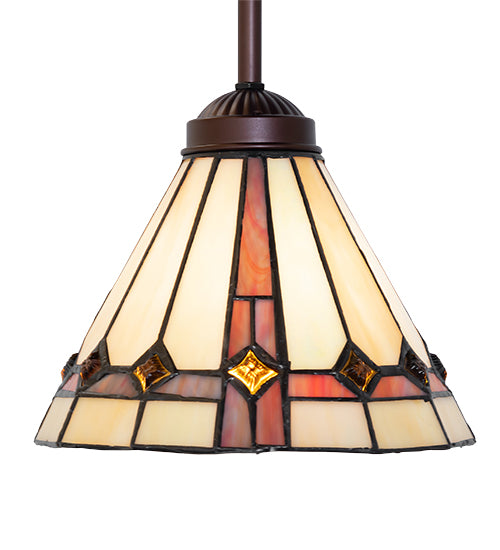 8" Wide Belvidere Mini Pendant