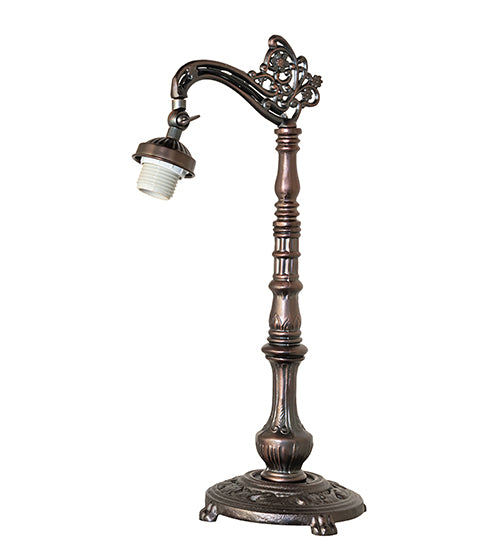 20" High Pinecone Bridge Arm Table Lamp