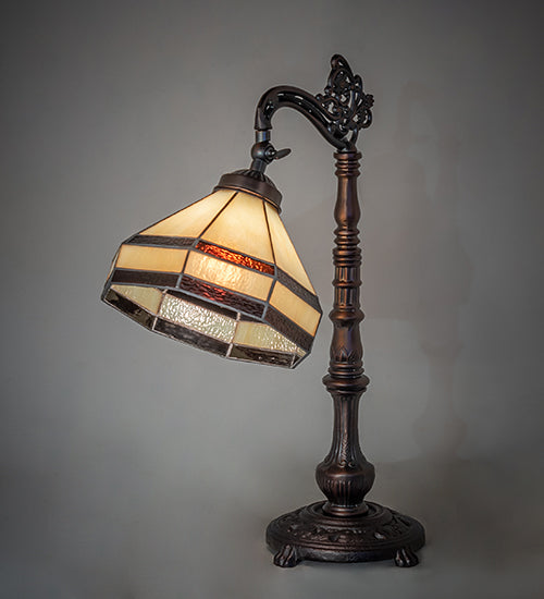 20" High Topridge Bridge Arm Table Lamp