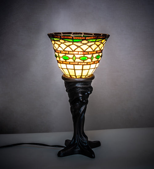 18" High Tiffany Roman Mini Lamp