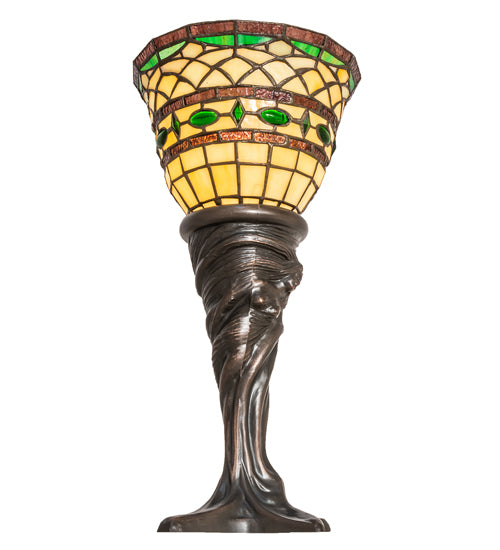 18" High Tiffany Roman Mini Lamp