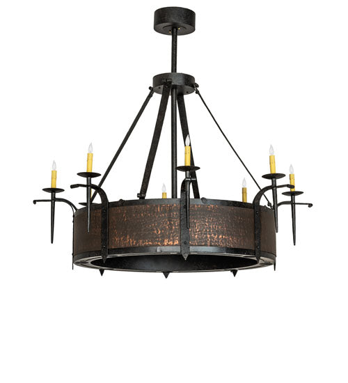 52" Wide Costello 8 Light Chandelier