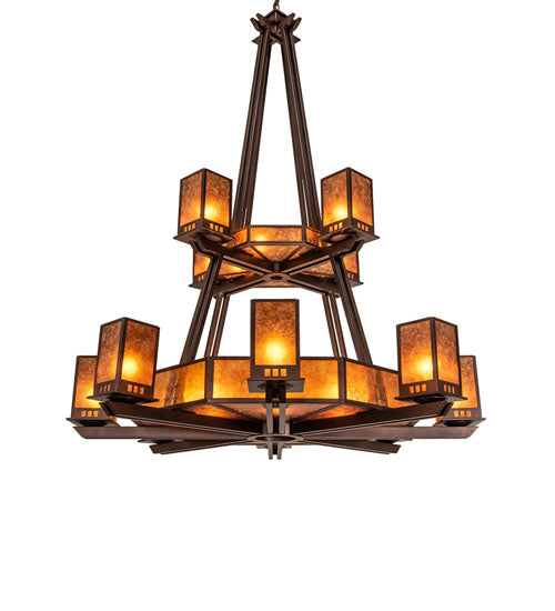 58" Wide Avondale Two Tier Chandelier