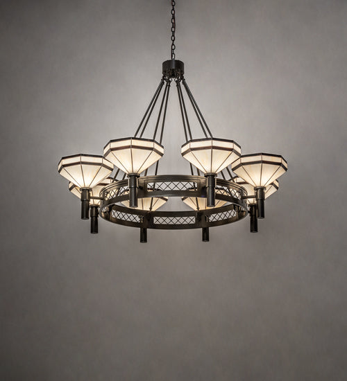 60" Wide Topridge 8 Light Chandelier