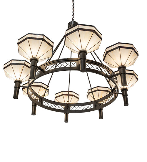 60" Wide Topridge 8 Light Chandelier