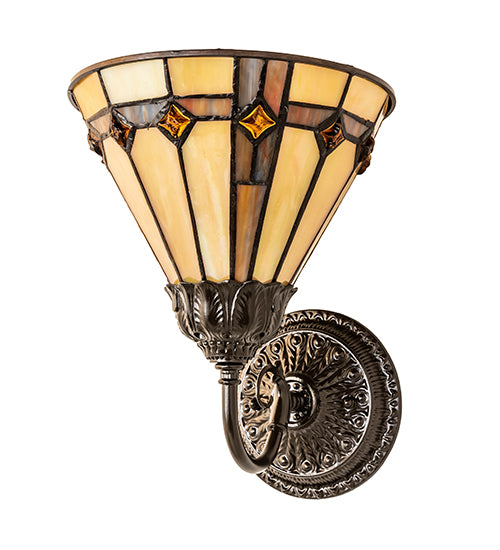 8" Wide Belvidere Wall Sconce