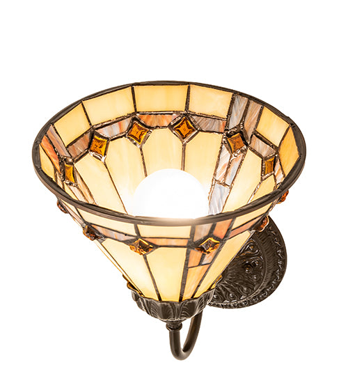 8" Wide Belvidere Wall Sconce