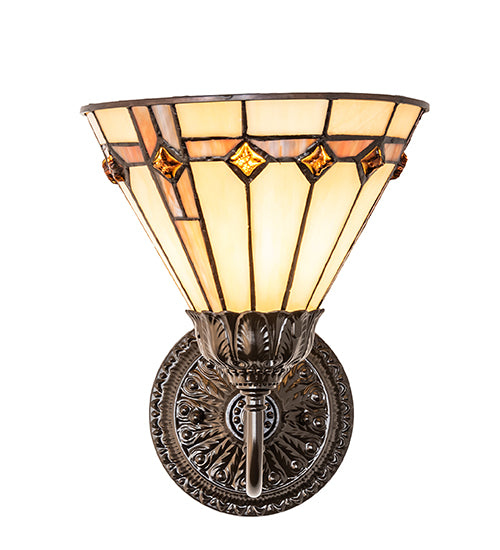 8" Wide Belvidere Wall Sconce