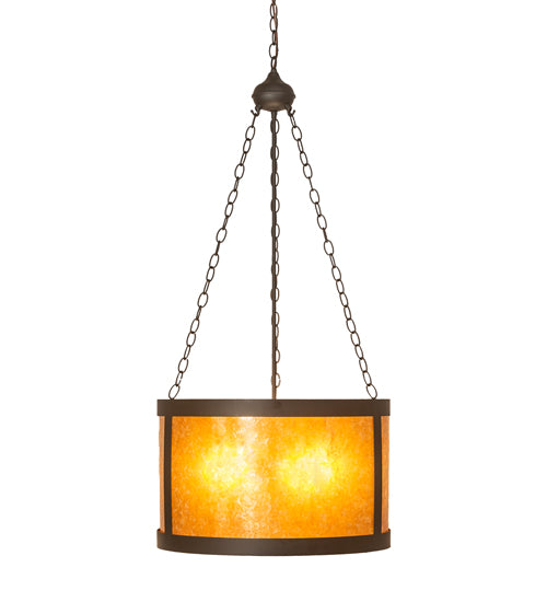 22" Wide Smythe Craftsman Inverted Pendant