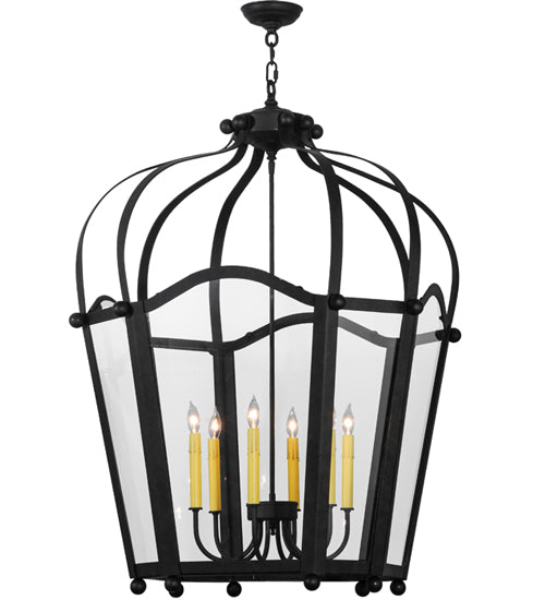 33" Wide Citadel 6 Light Pendant