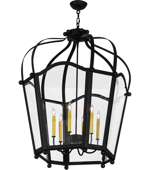 33" Wide Citadel 6 Light Pendant