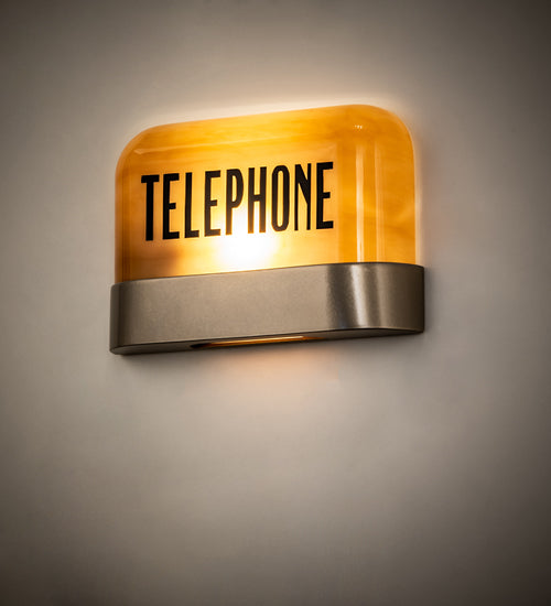 10" Wide Telephone Wall Signage