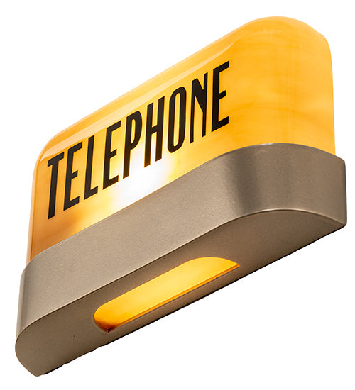 10" Wide Telephone Wall Signage