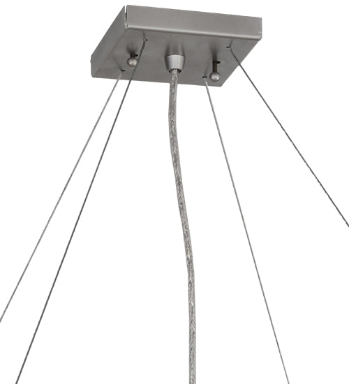 22" Square Quadrato Linne Pendant