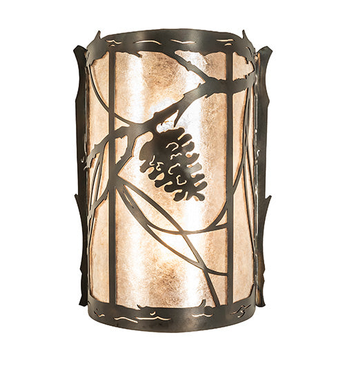 10" Wide Whispering Pines Wall Sconce