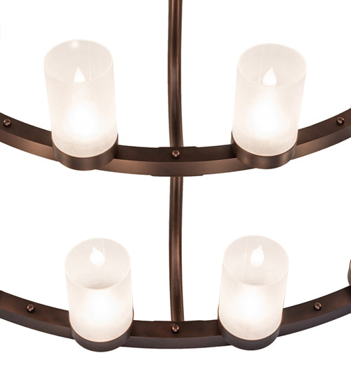 72" Wide Loxley 39 Light Three Tier Chandelier