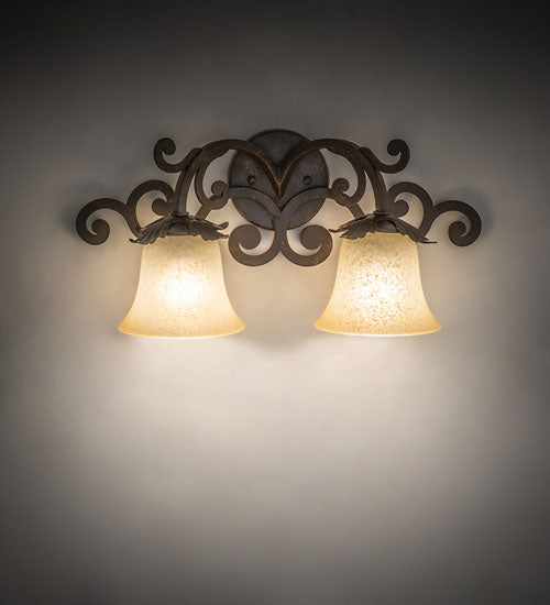 20" Wide Christiana 2 Light Wall Sconce