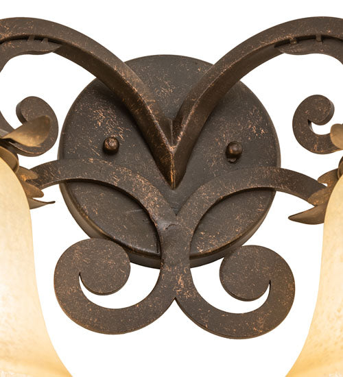 20" Wide Christiana 2 Light Wall Sconce