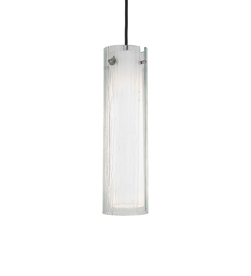 5" Wide Metro Mist Cilindro Mini Pendant